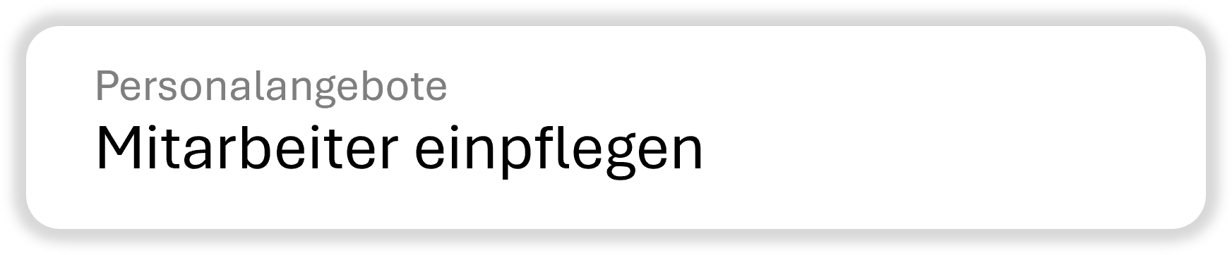 0G - MA einpflegen